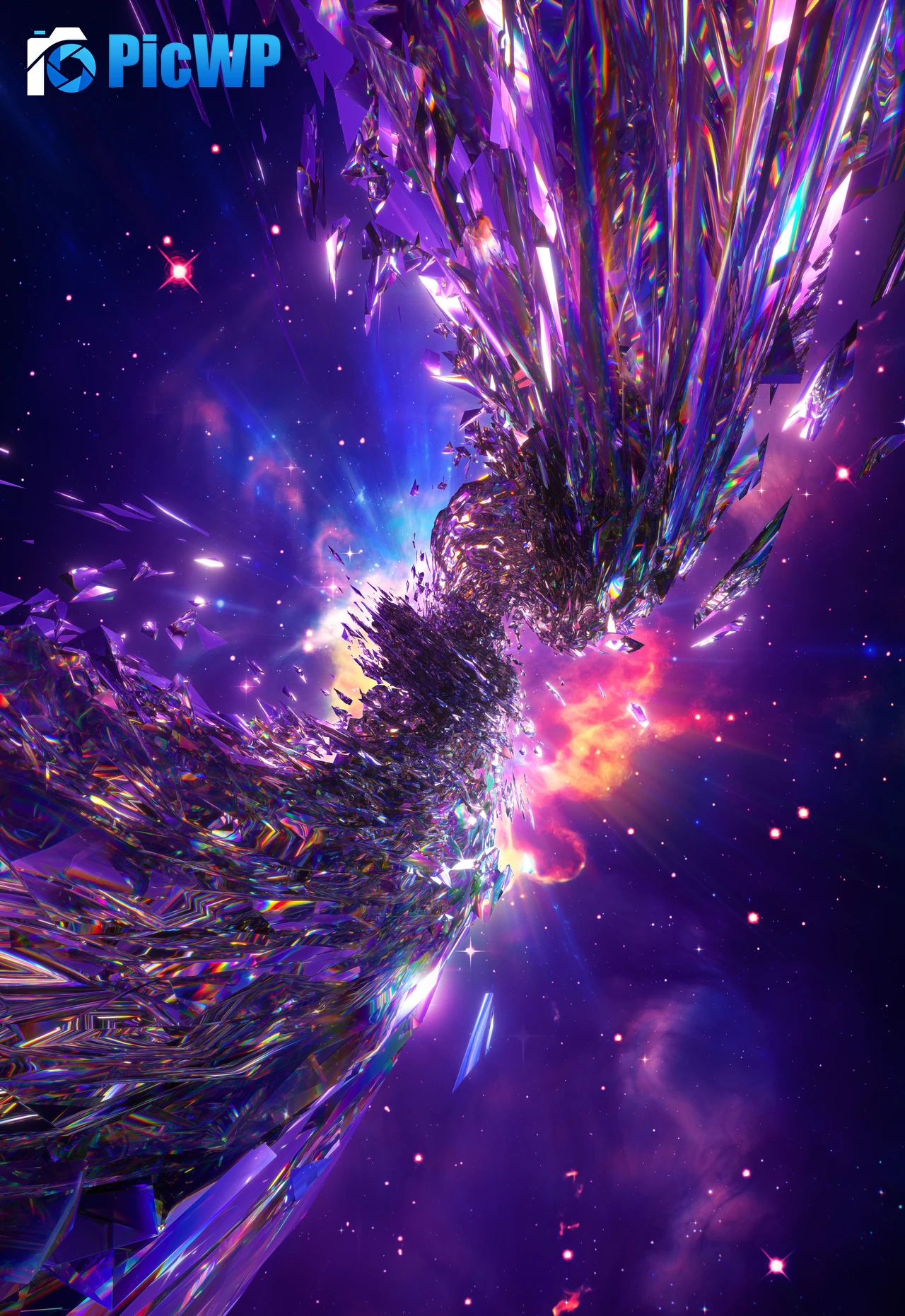 Swarm Colorful 6K Mobile Wallpaper