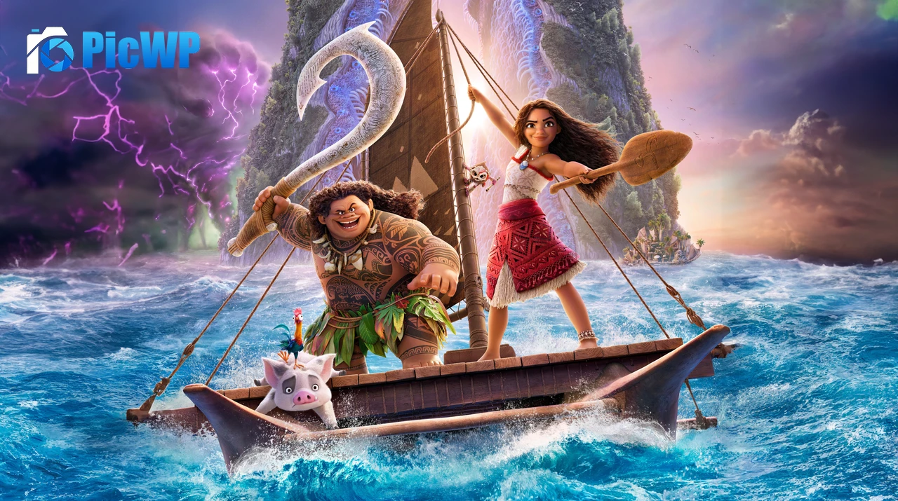 Moana 2 7K PC Wallpaper