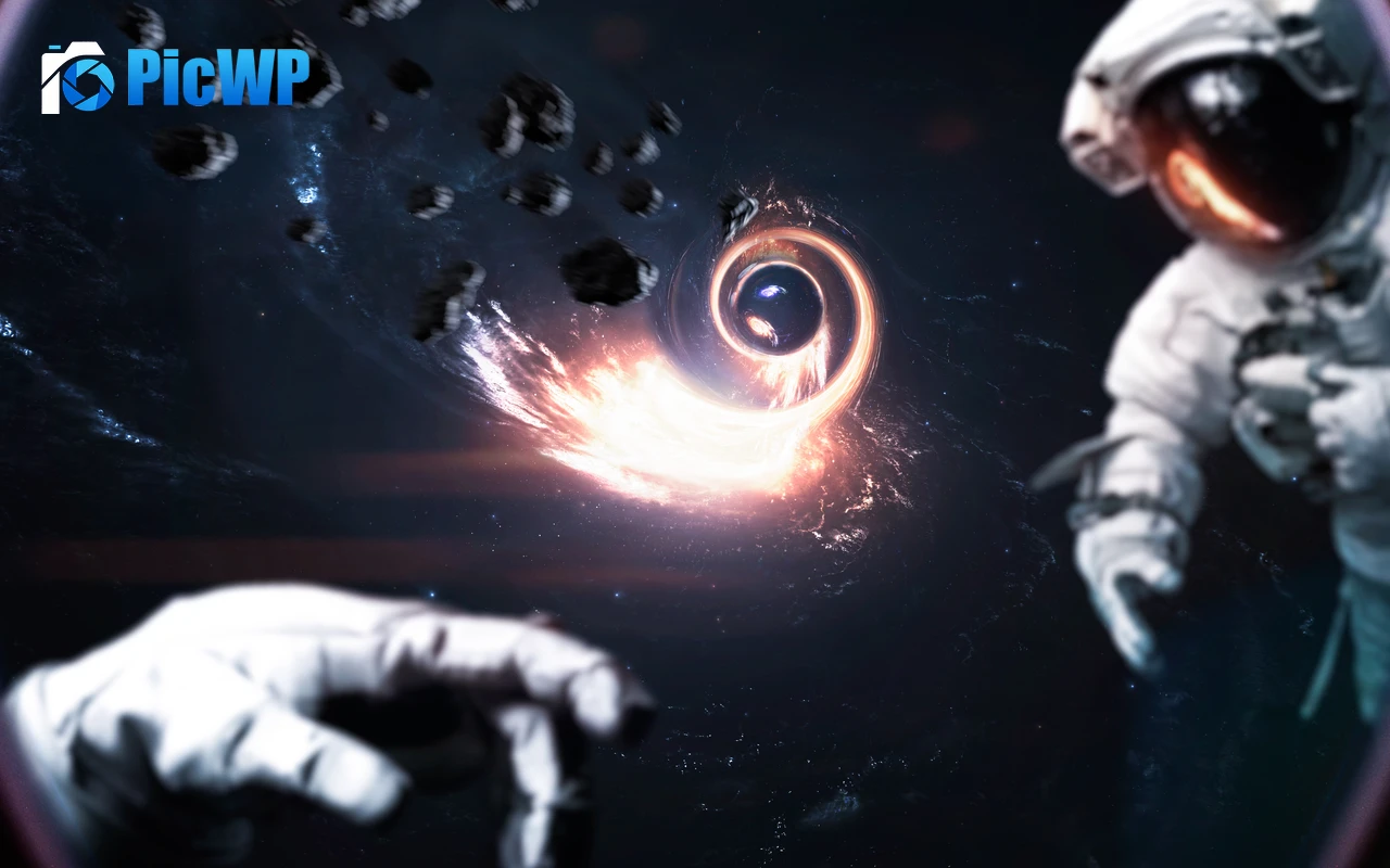 Wormhole Black hole 6K PC Wallpaper