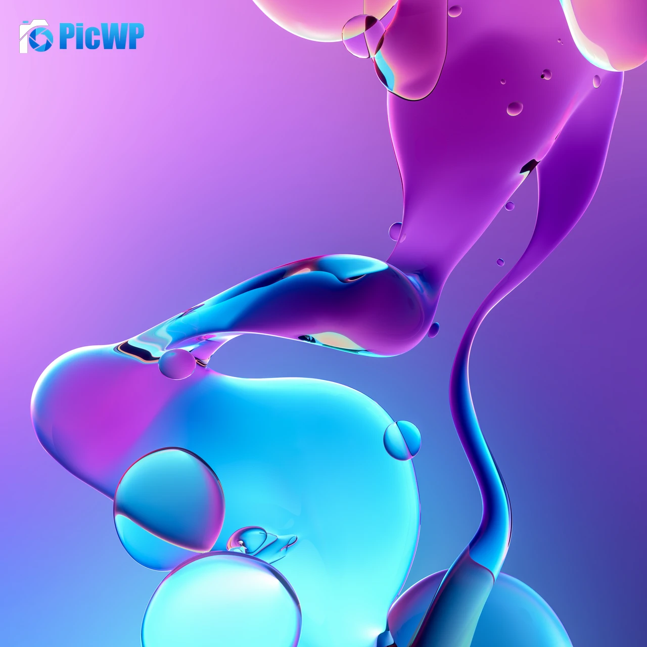 Fluidic Aesthetic 4K Fold Wallpaper