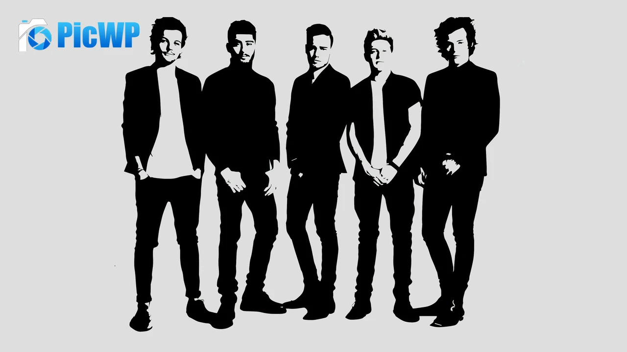 One Direction Minimalist 6K PC Wallpaper