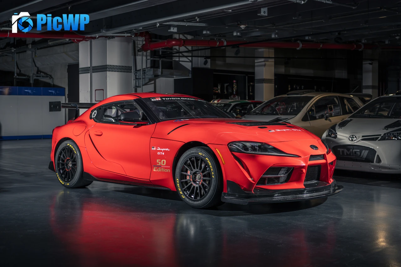 Toyota GR Supra GT4 2022 8K PC Wallpaper