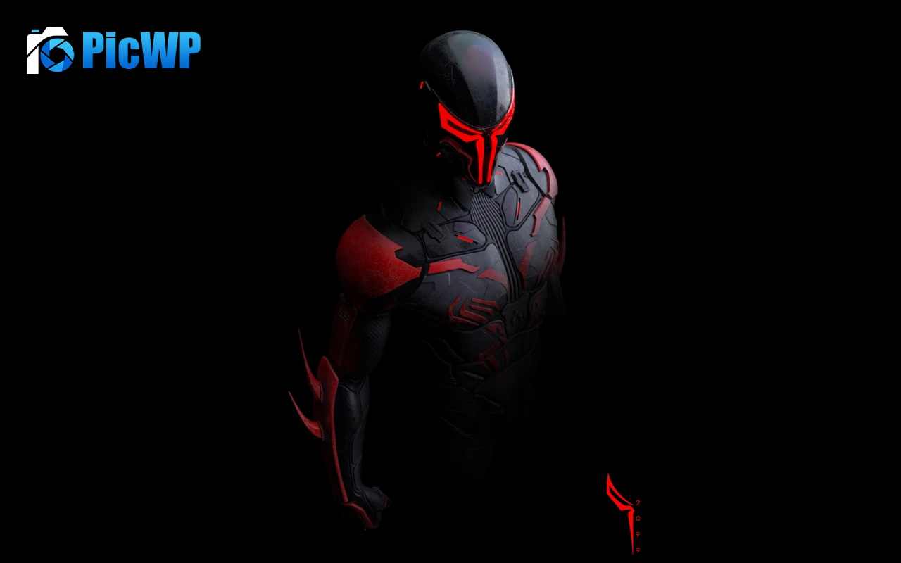 Spider-Man 2099 Marvel Superheroes 8K PC Wallpaper