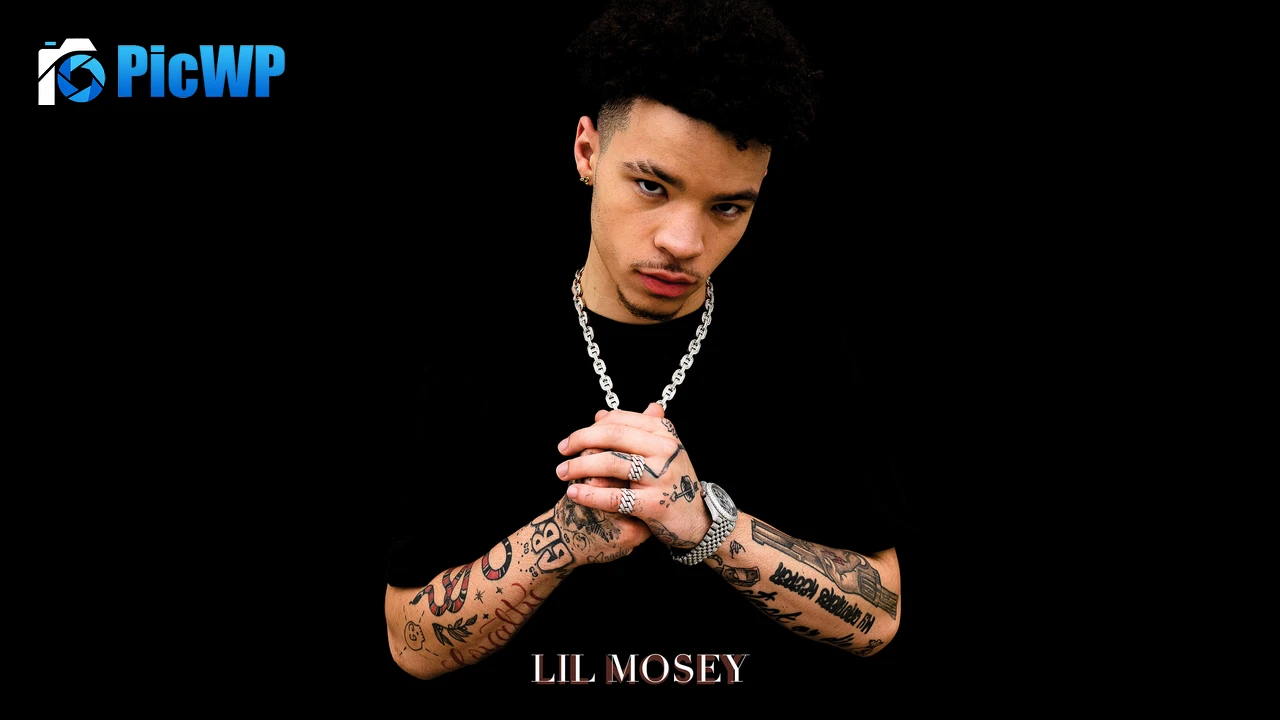 Lil Mosey Black background 6K PC Wallpaper