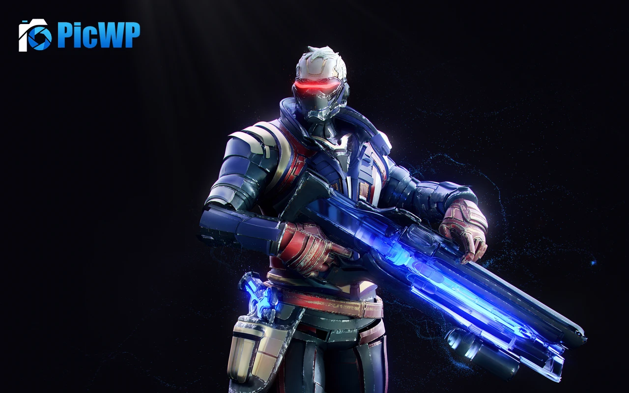 Soldier 76 AMOLED 4K PC Wallpaper