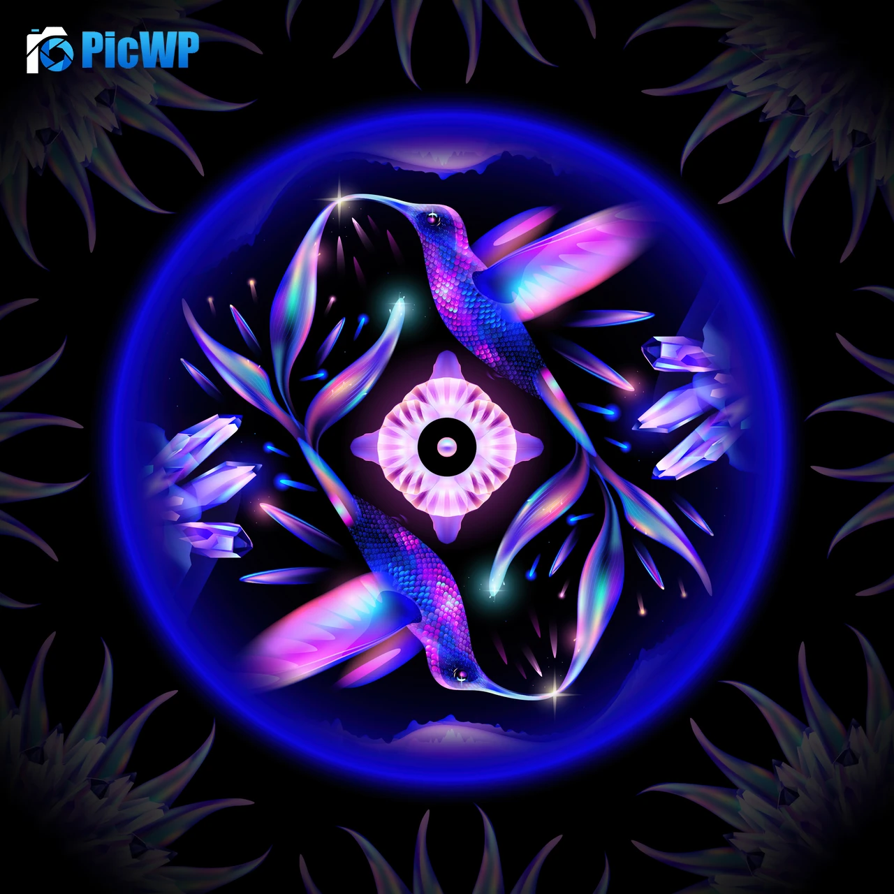 Parallel Symmetry 4K Fold Wallpaper