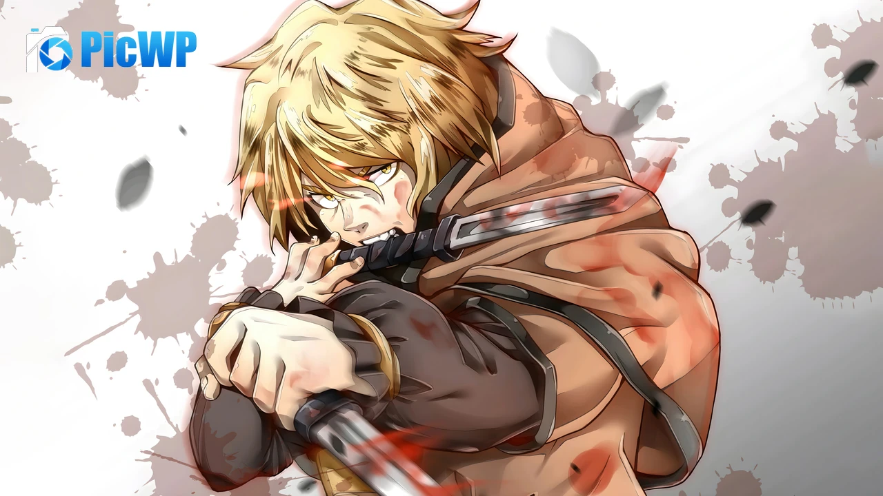 Thorfinn Karlsefni in Vinland Saga 6K PC Wallpaper