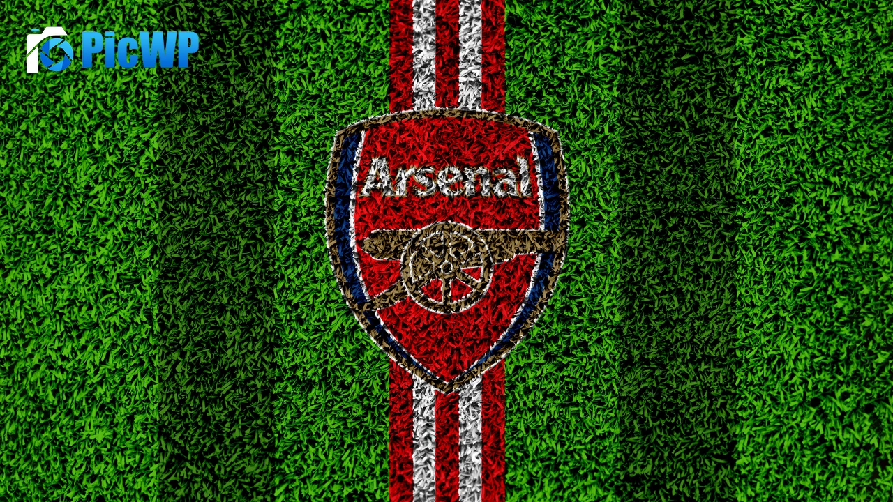 Arsenal FC Grass Landscape 6K PC Wallpaper