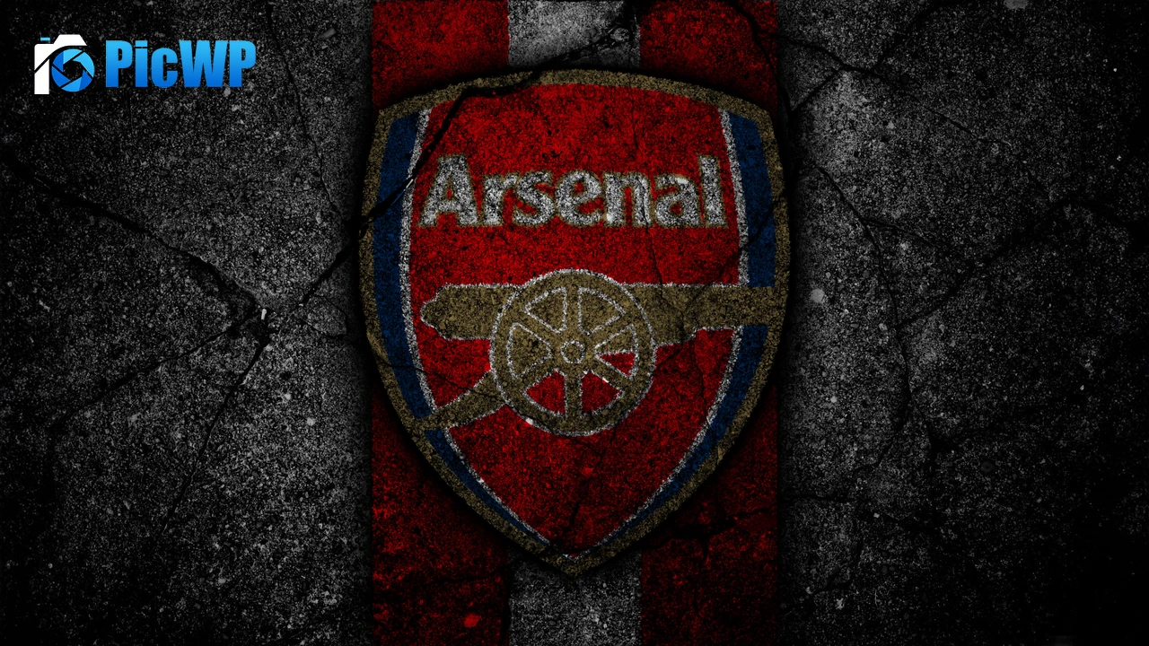 Arsenal FC Logo 6K PC Wallpaper