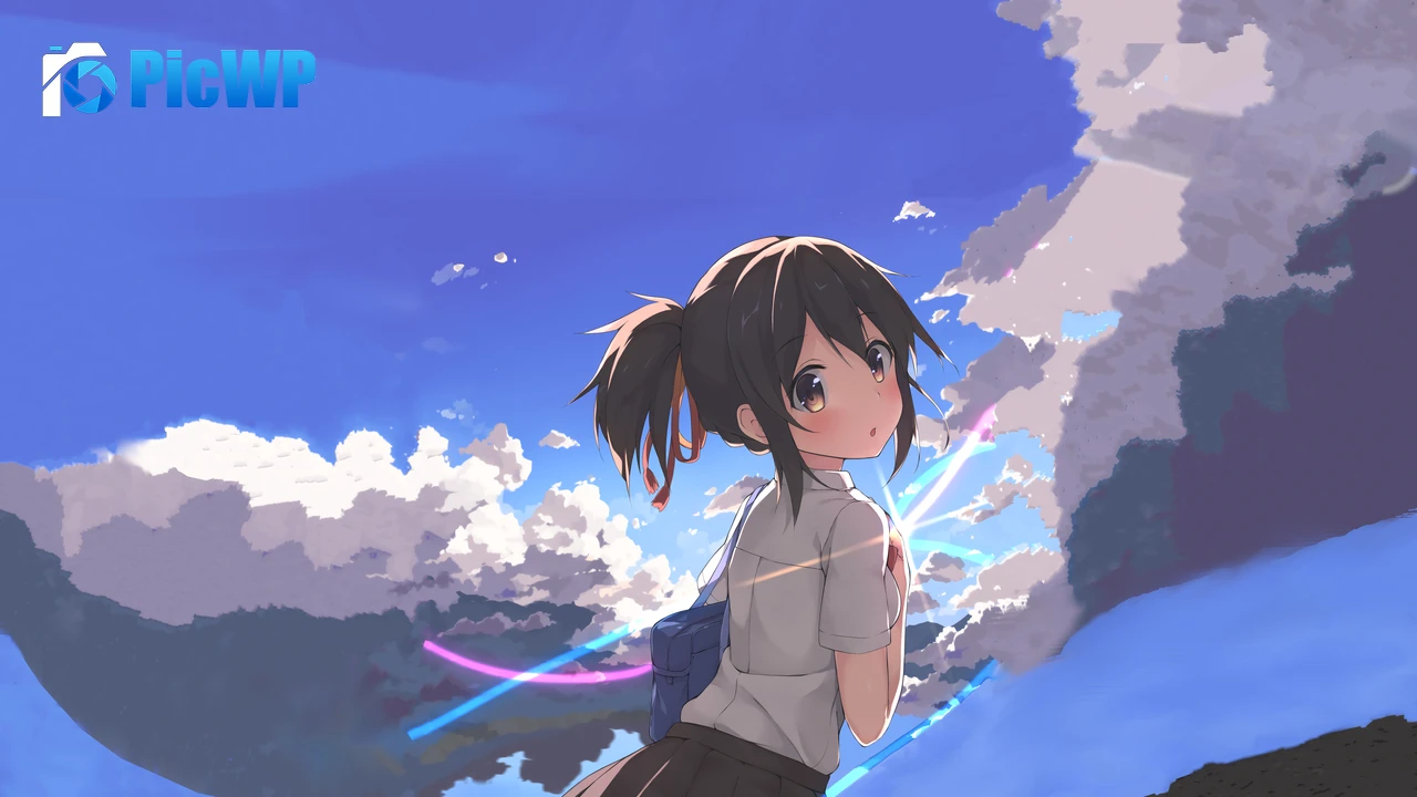 Mitsuha Miyamizu Your Name 6K PC Wallpaper