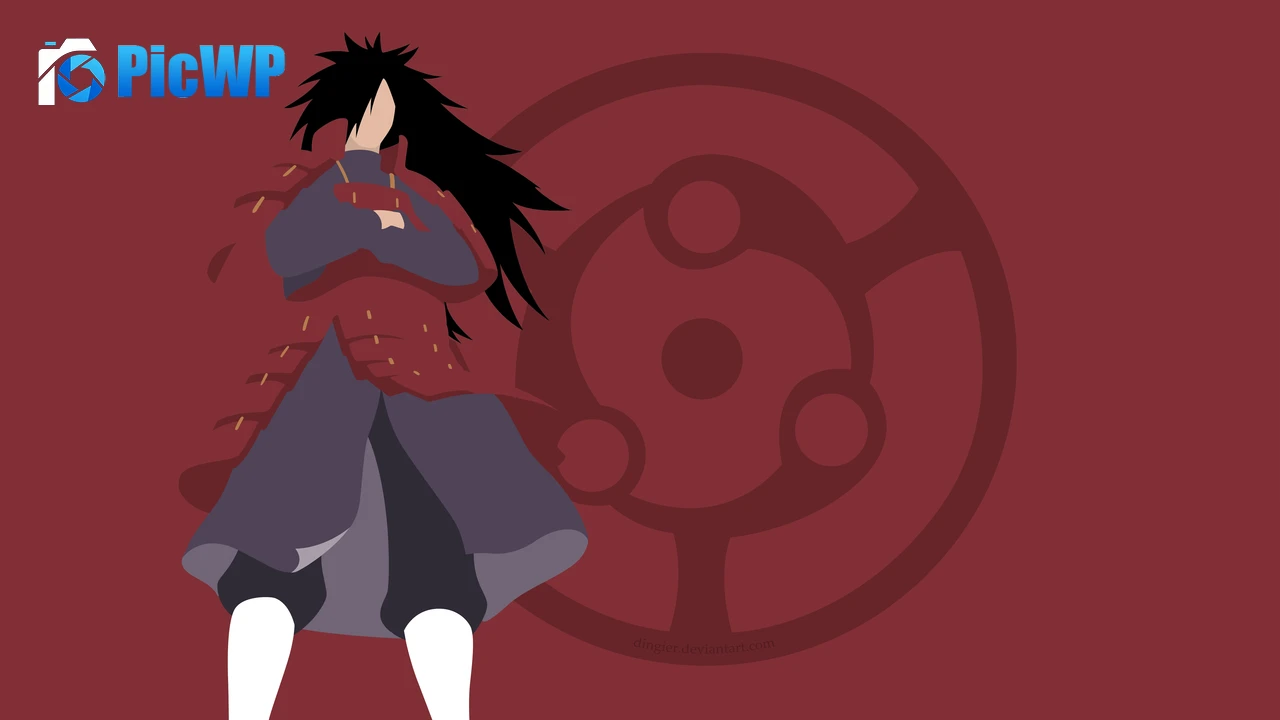 Madara Uchiha Mangekyo Sharingan 6K PC Wallpaper