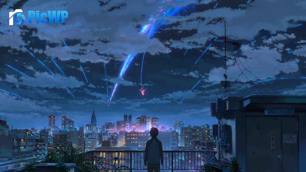Taki Tachibana Lofi 8K PC Wallpaper
