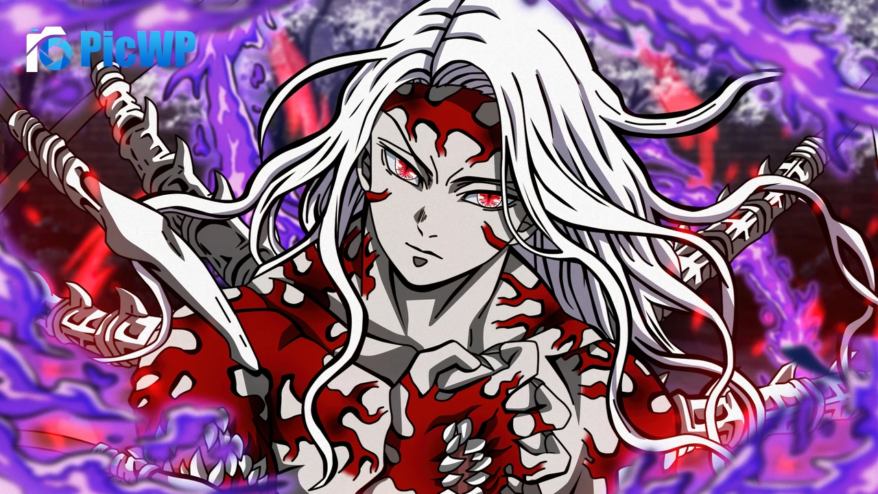 Muzan Kibutsuji Demon Slayer: Kimetsu no Yaiba 6K PC Wallpaper