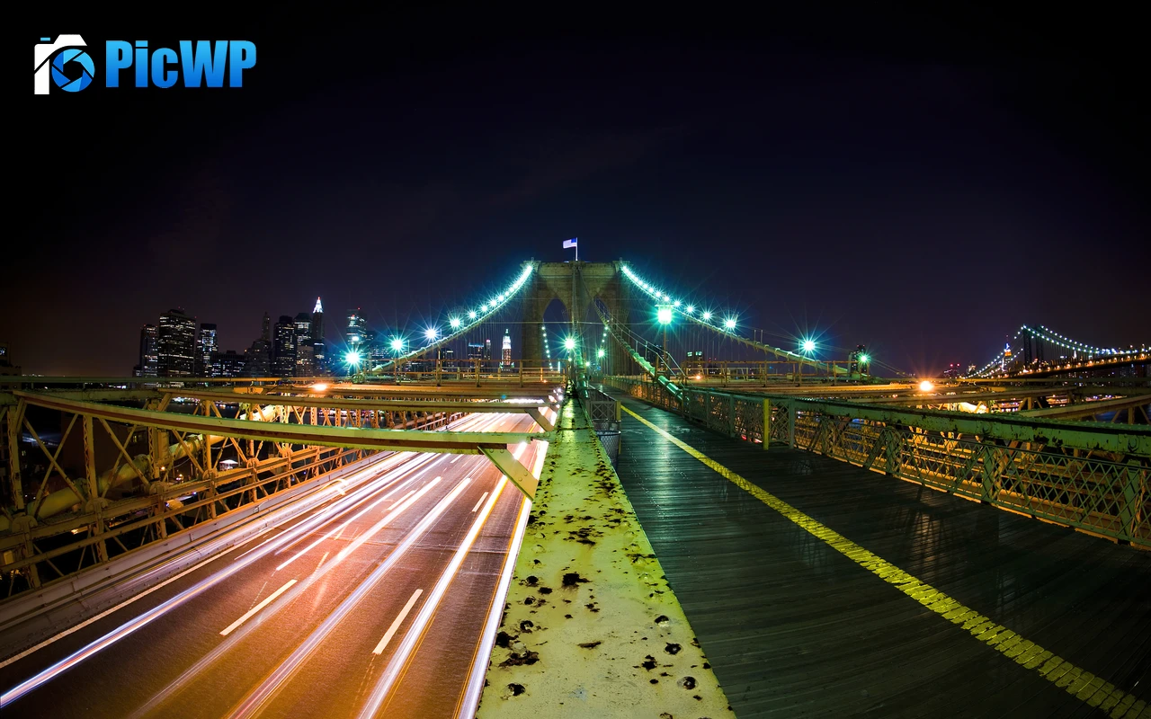 Brooklyn Bridge Cityscape 4K PC Wallpaper