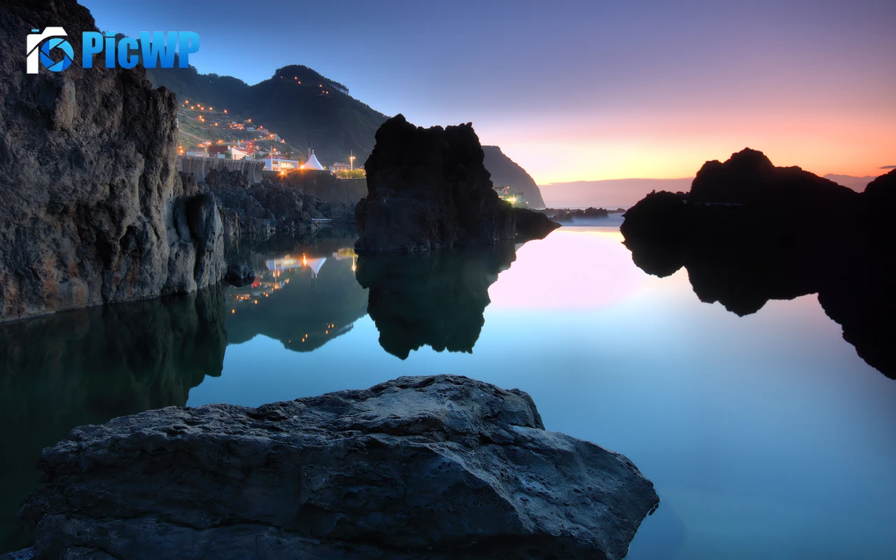 Porto Moniz Portugal 4K PC Wallpaper