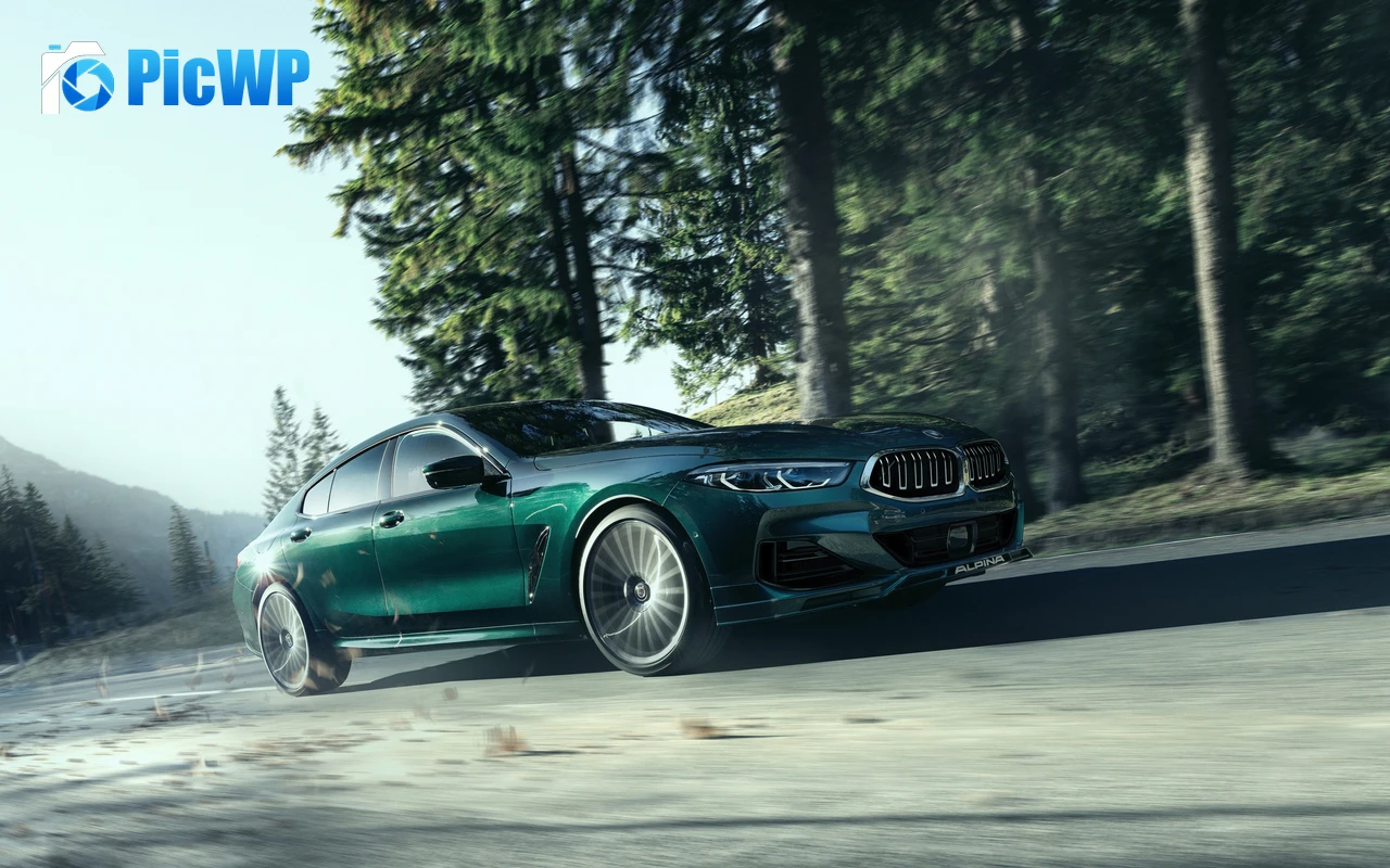 BMW Alpina B8 Gran Coupé 2022 6K PC Wallpaper