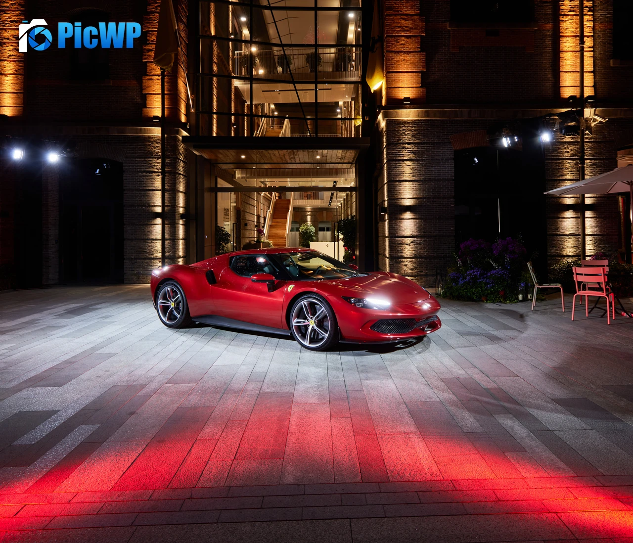 Ferrari 296 GTB Hybrid sports car 6K PC Wallpaper