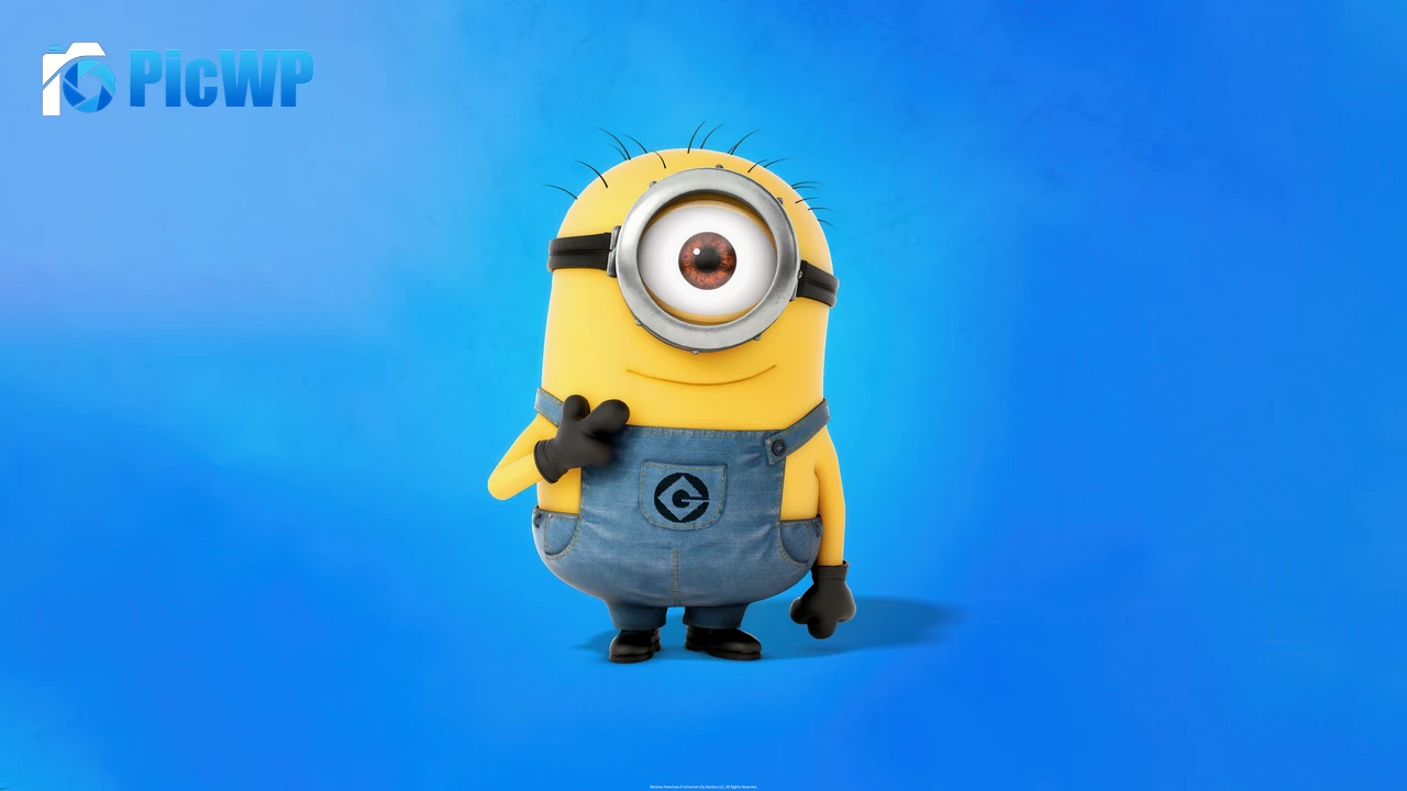 Carl Minion 8K PC Wallpaper