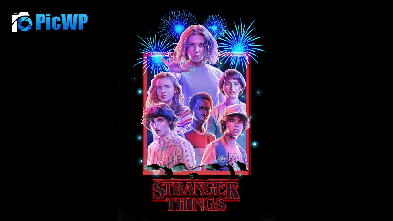 Stranger Things 80s 8K PC Wallpaper