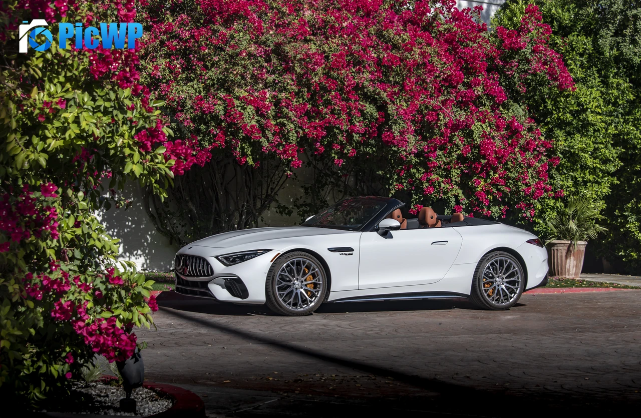 Mercedes-AMG SL 55 4MATIC 7K PC Wallpaper