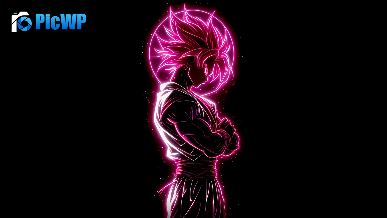 Super Saiyan Rose Goku Black 6K PC Wallpaper