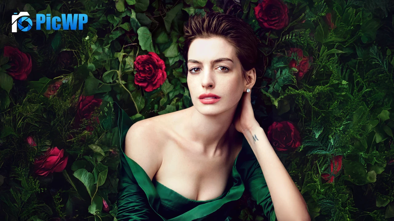Anne Hathaway 6K PC Wallpaper