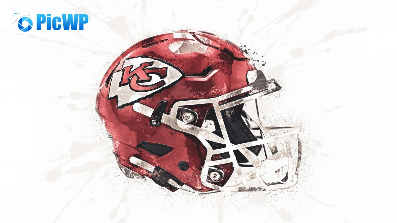 Kansas City Chiefs Helmet 6K PC Wallpaper
