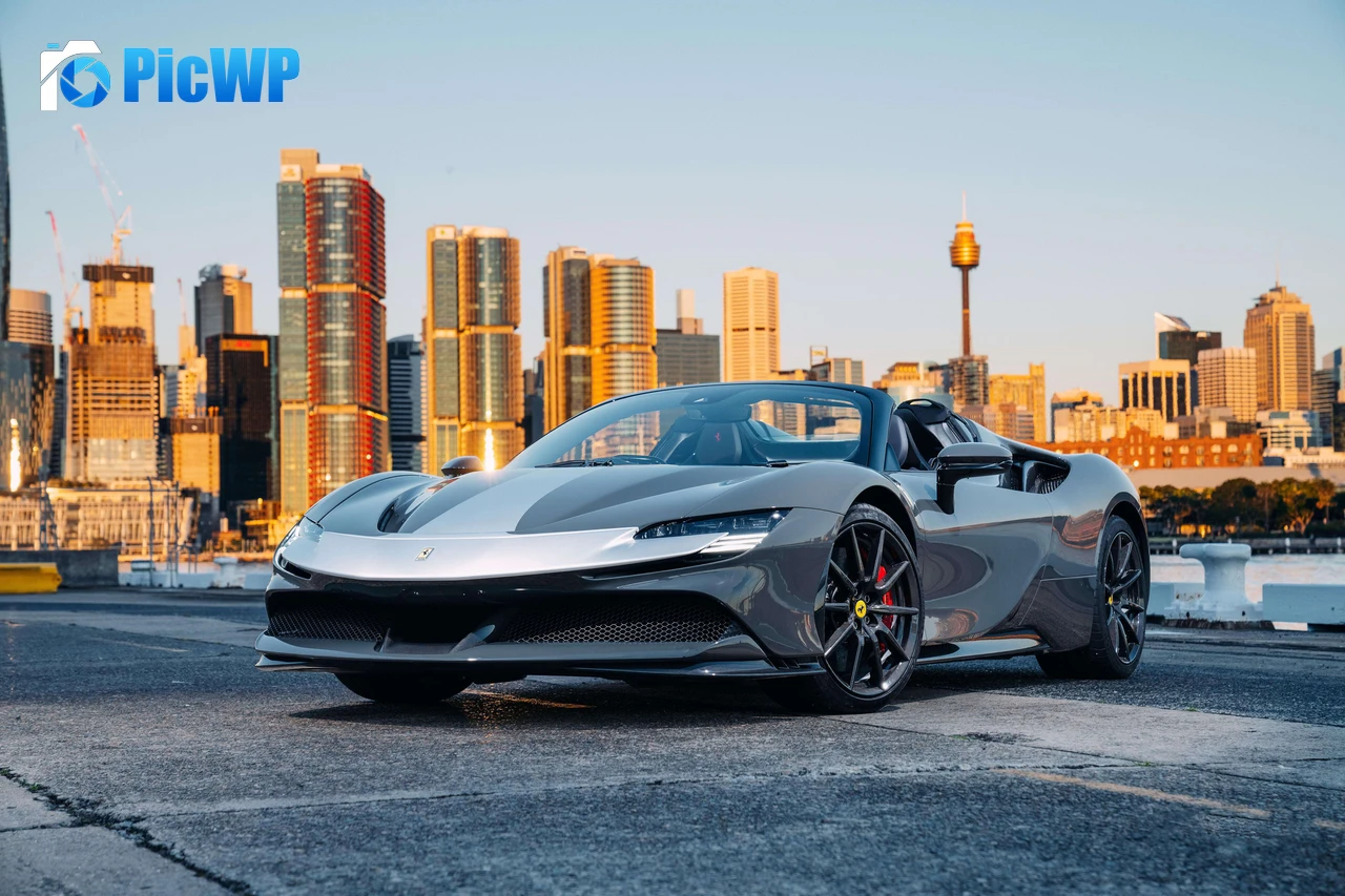Ferrari SF90 Spider Supercar 4K PC Wallpaper