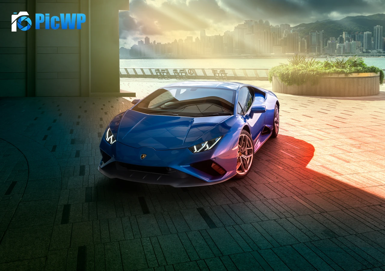 Lamborghini Huracan EVO RWD Aesthetic 4K PC Wallpaper