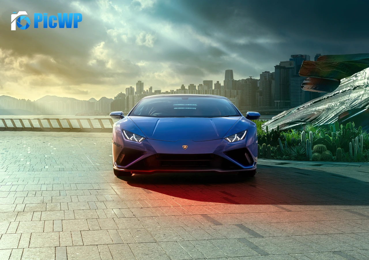 Lamborghini Huracan EVO RWD 2021 4K PC Wallpaper