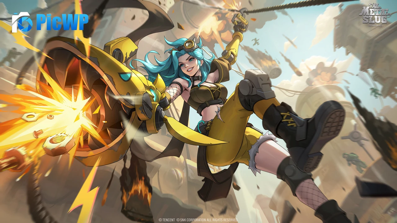 Saya (Metal Slug) 6K PC Wallpaper