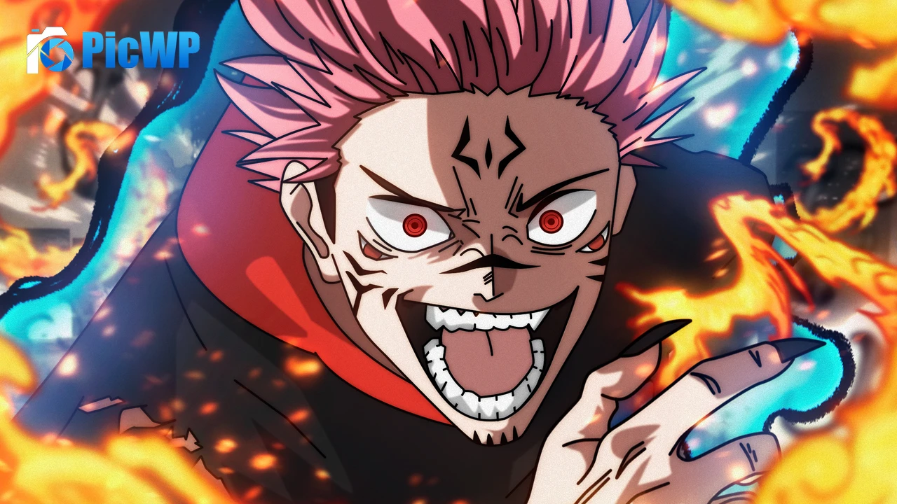 Badass Sukuna 6K PC Wallpaper