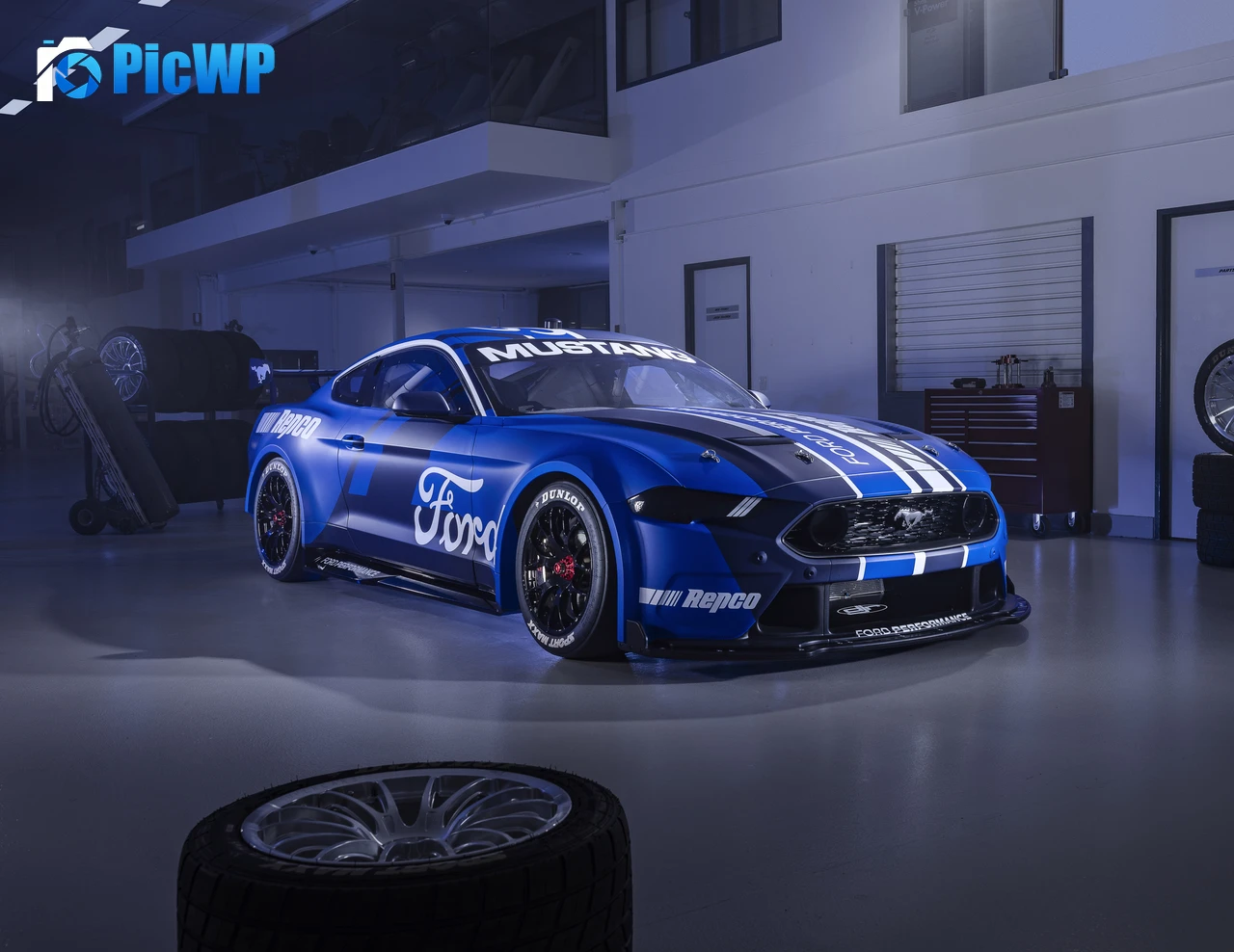 Ford Mustang GT Supercar 2022 8K PC Wallpaper