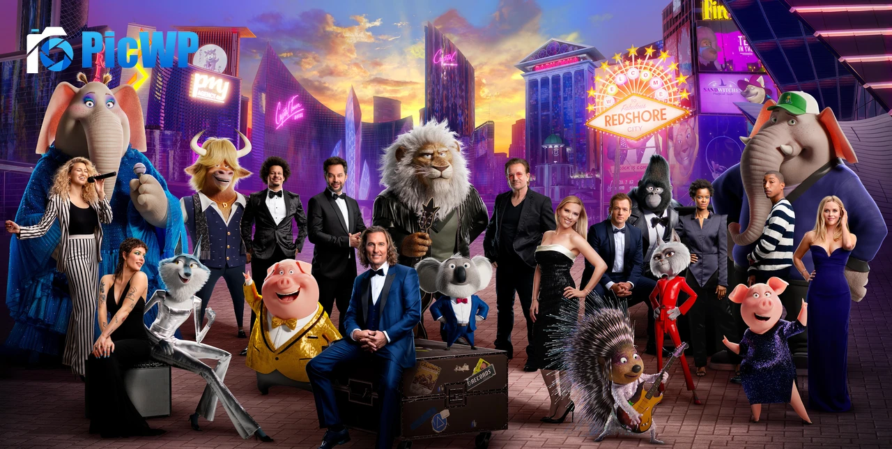 Sing 2 Matthew McConaughey 5K PC Wallpaper