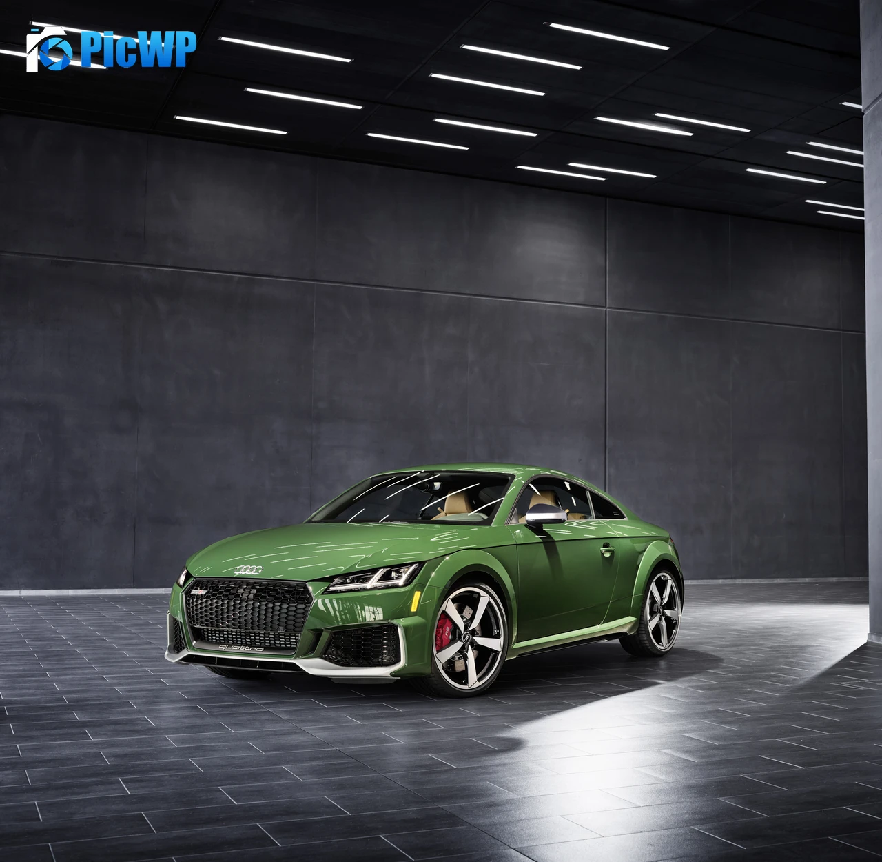 Audi TT RS Coupé Heritage Edition 8K PC Wallpaper
