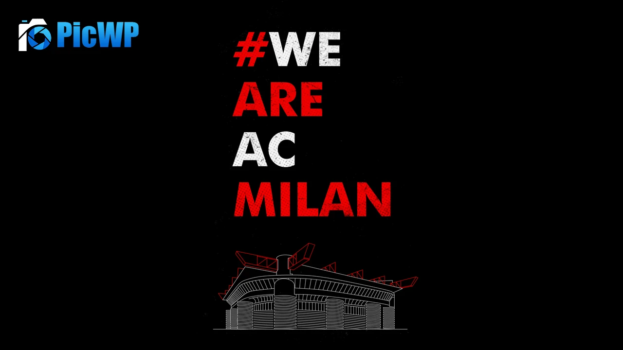 We are AC Milan 6K PC Wallpaper