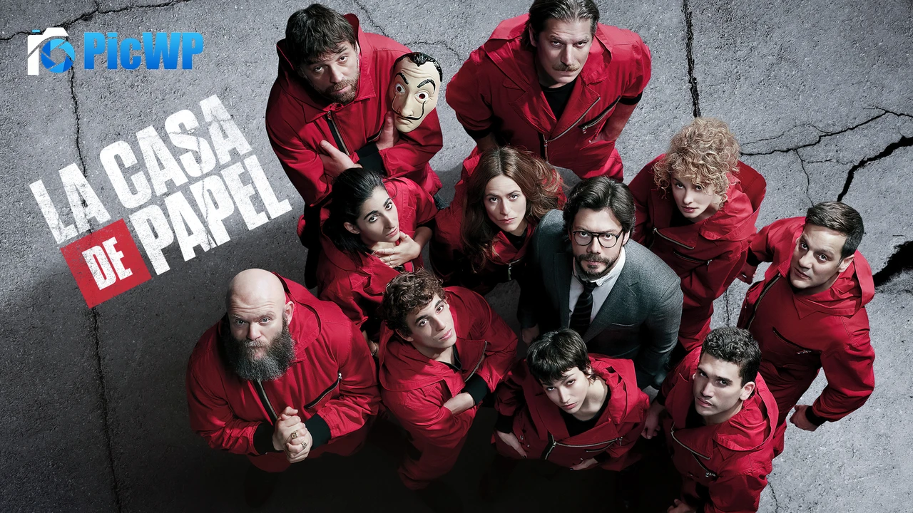 La casa de papel TV series 6K PC Wallpaper