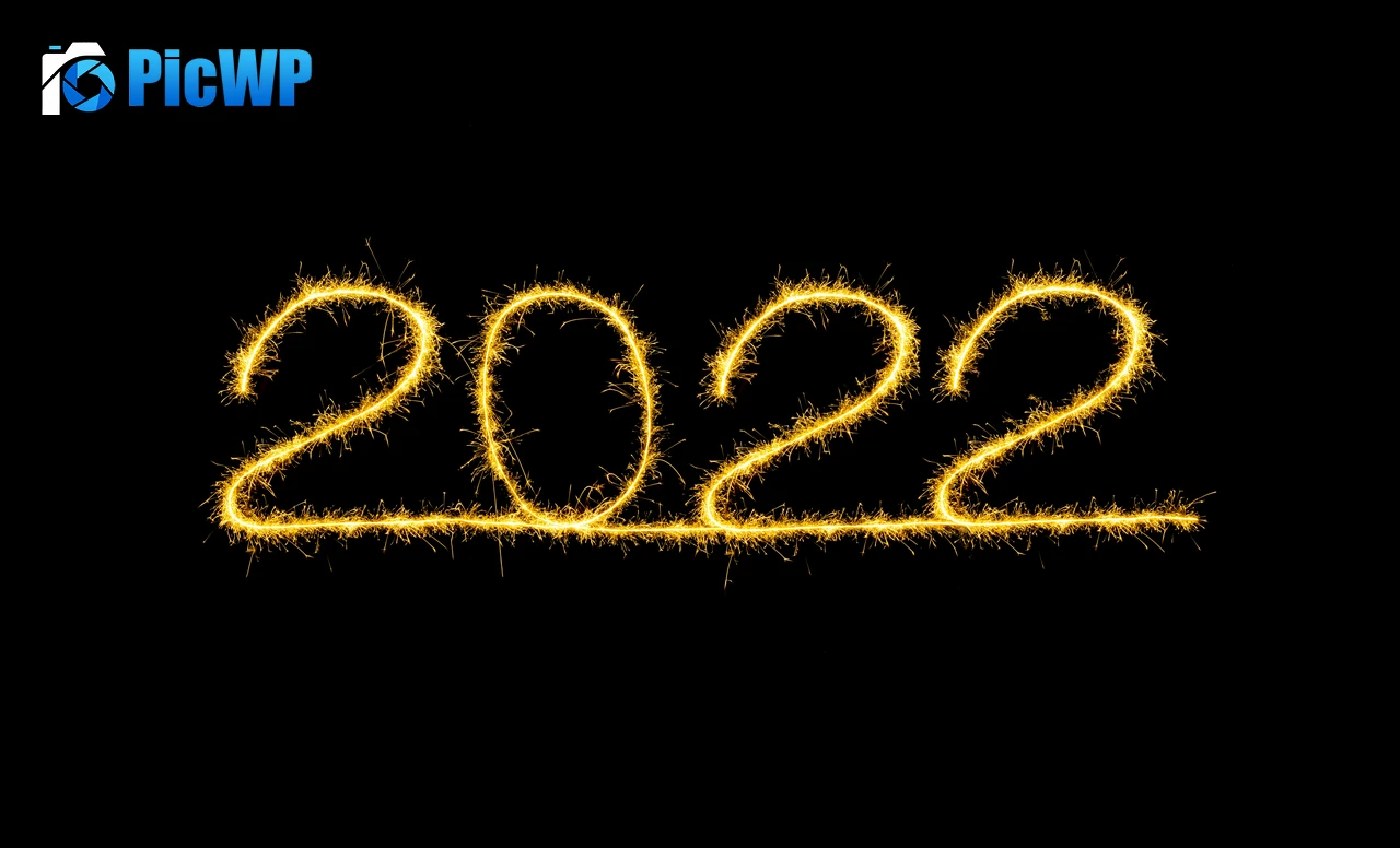 Welcome 2022 Happy New Year 6K PC Wallpaper