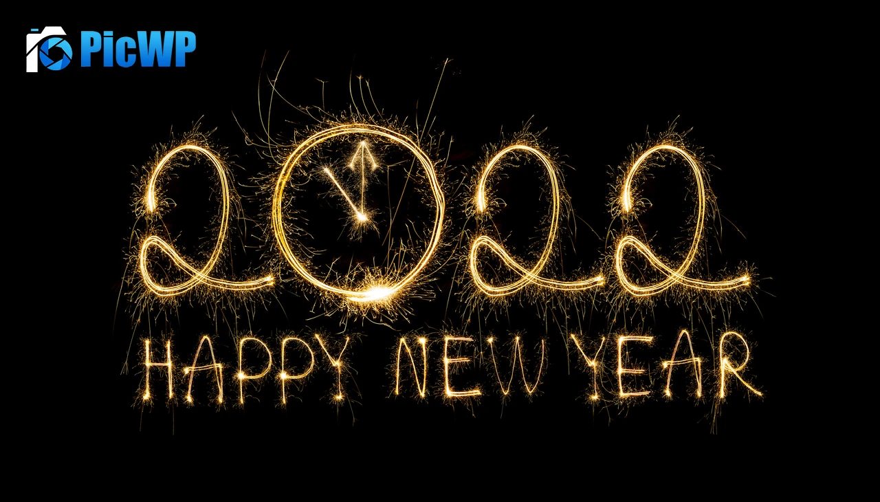 2022 New Year Fireworks 7K PC Wallpaper