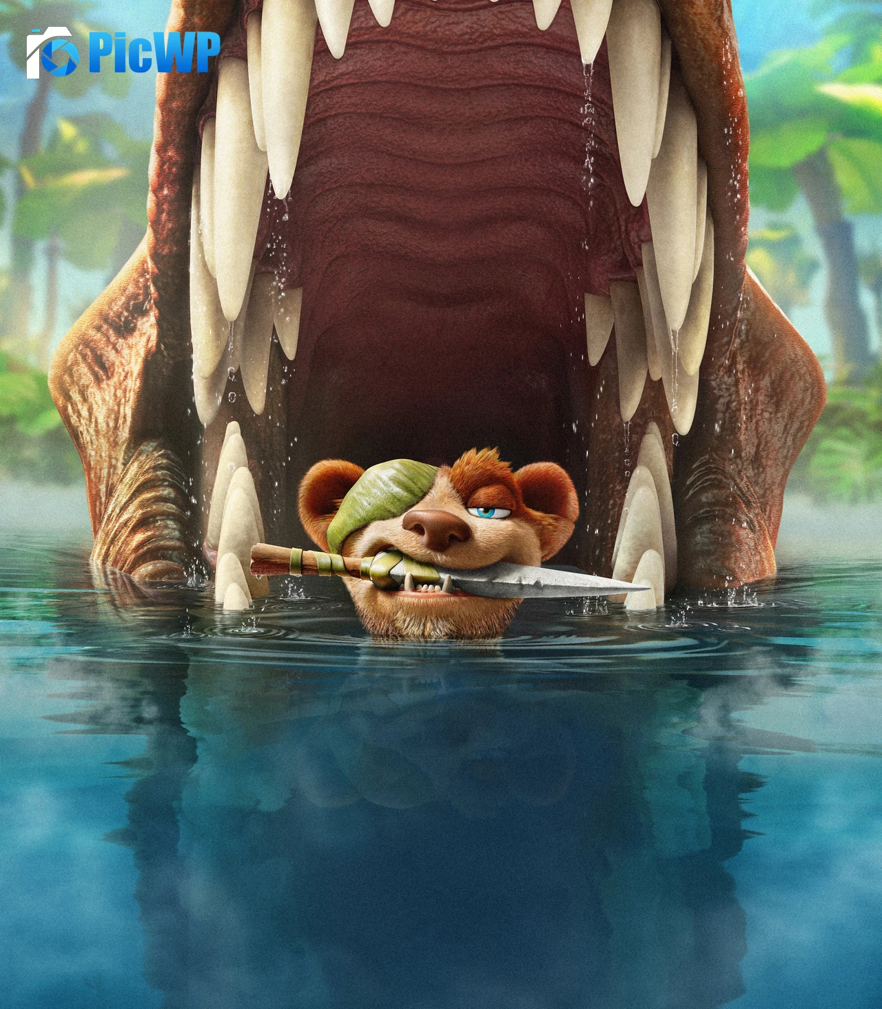 The Ice Age Adventures of Buck Wild Buck 5K Mobile Wallpaper