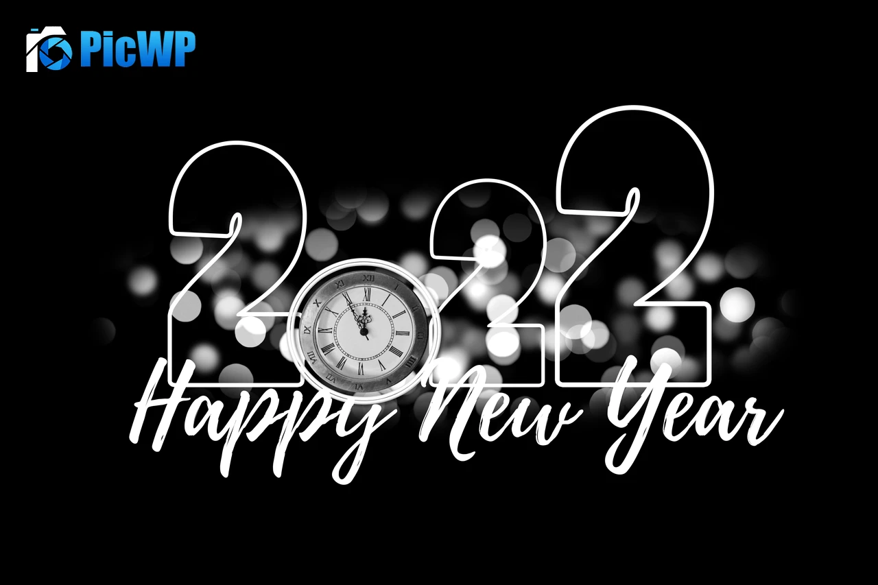2022 New Year New Year's Eve 6K PC Wallpaper
