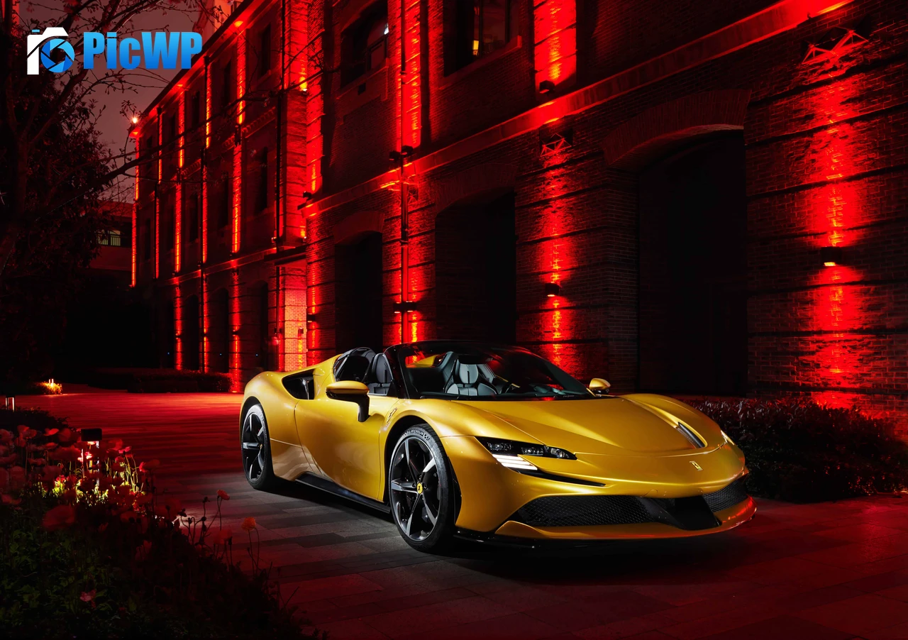Ferrari SF90 Spider Exotic car 8K PC Wallpaper