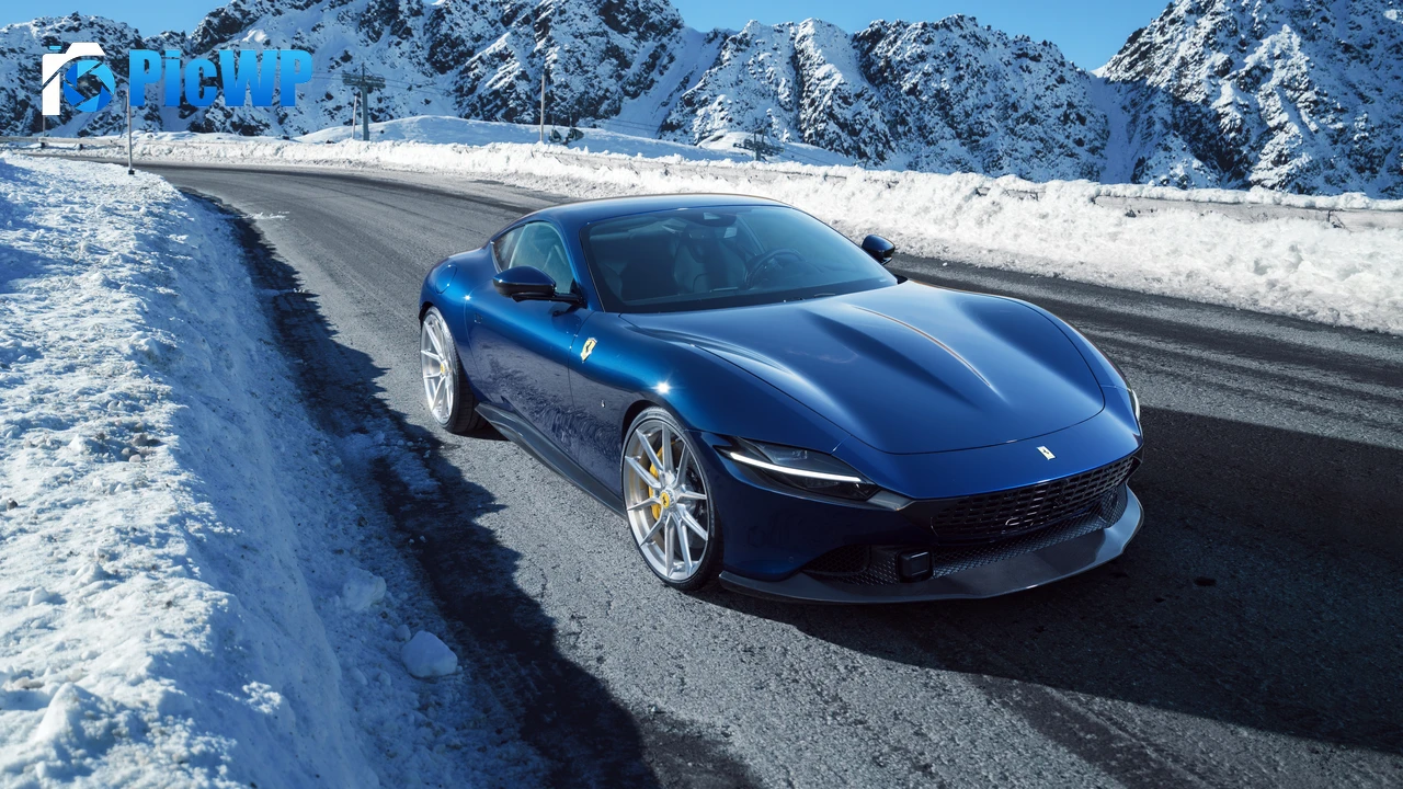 Novitec Ferrari Roma 8K PC Wallpaper