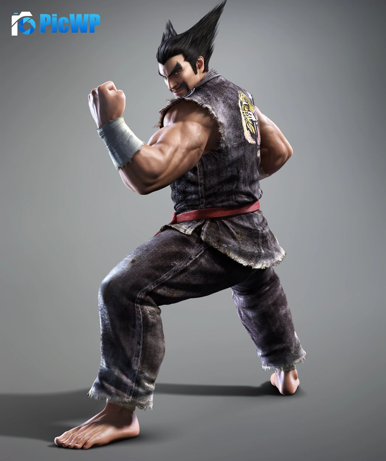 Tekken Heihachi Mishima 6K Mobile Wallpaper