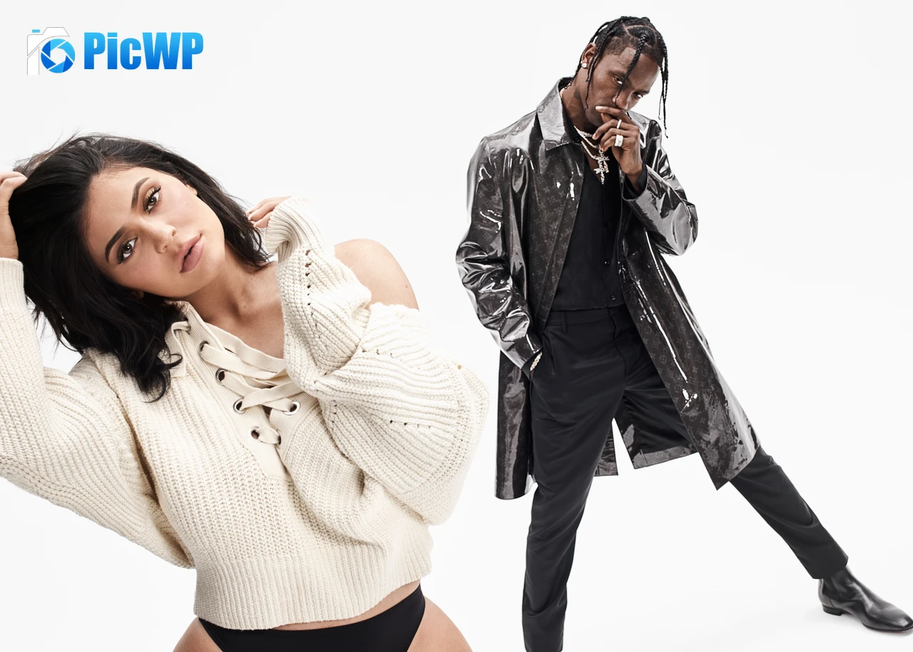Kylie Jenner Travis Scott 9K PC Wallpaper