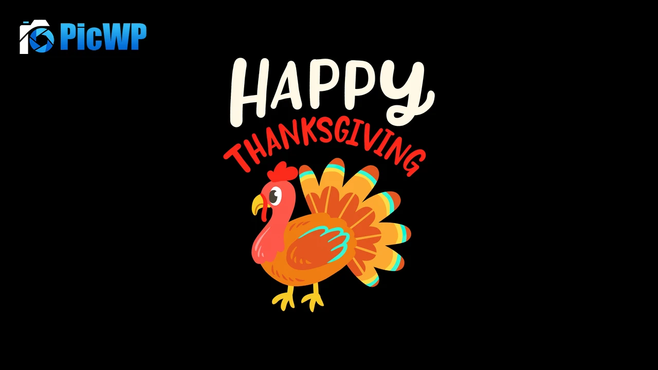 Happy Thanksgiving AMOLED 6K PC Wallpaper