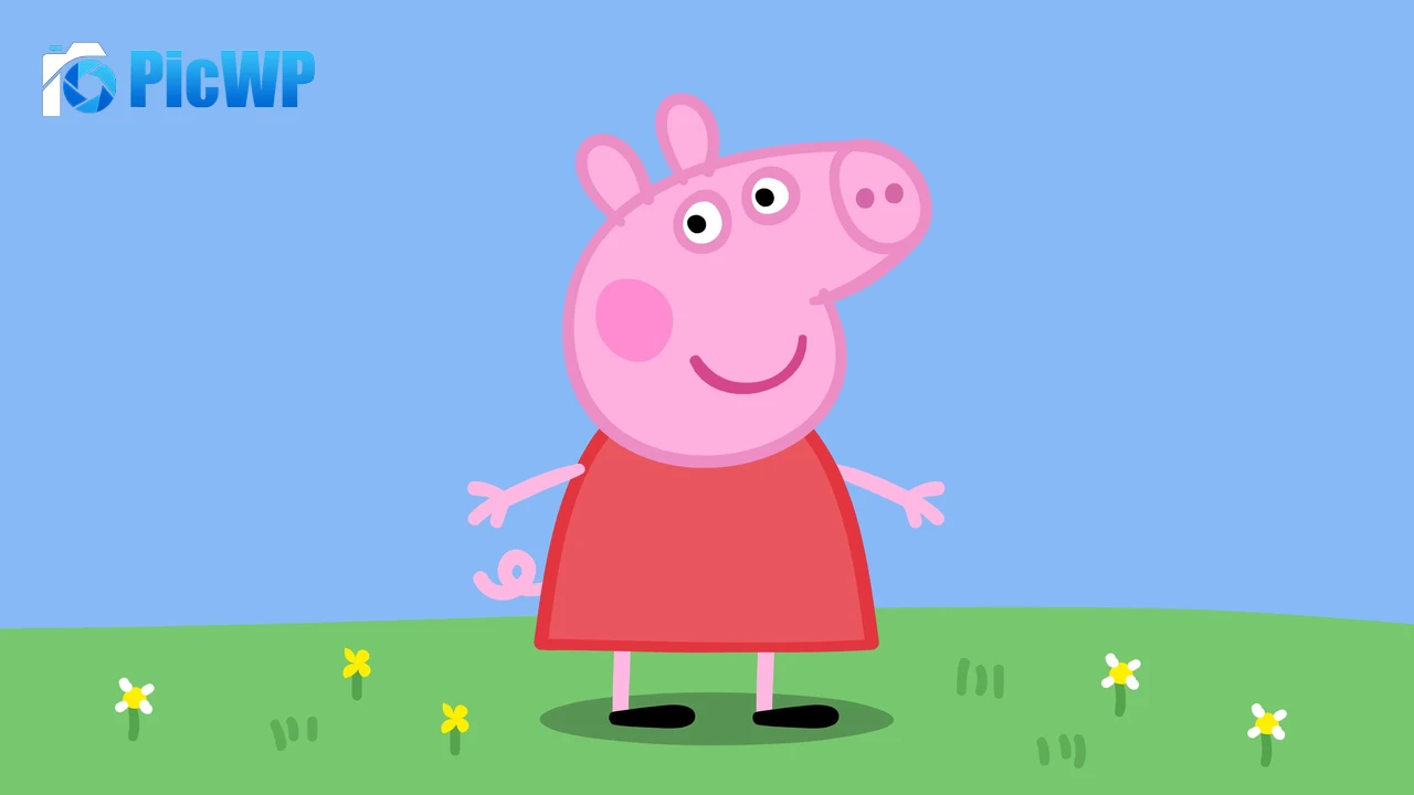 Peppa Pig Cartoon 5K PC Wallpaper