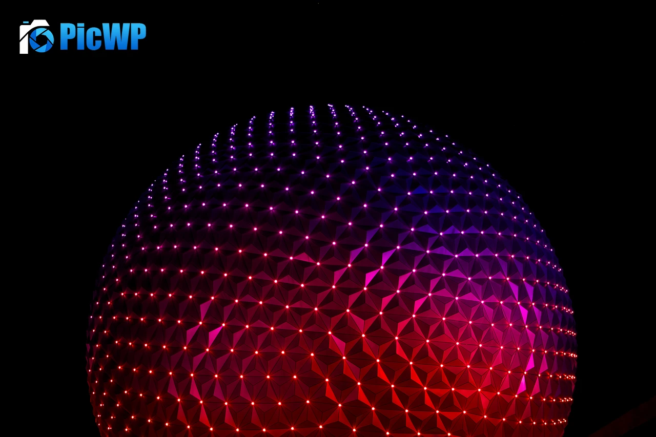 Epcot Spaceship Earth 7K PC Wallpaper