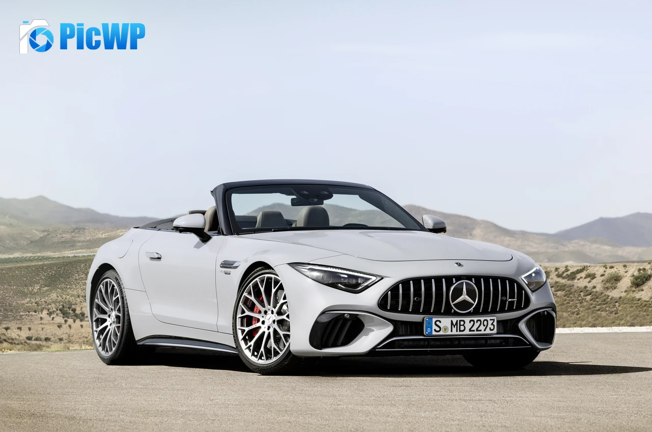 Mercedes-AMG SL 55 4MATIC Luxury sports cars 5K PC Wallpaper