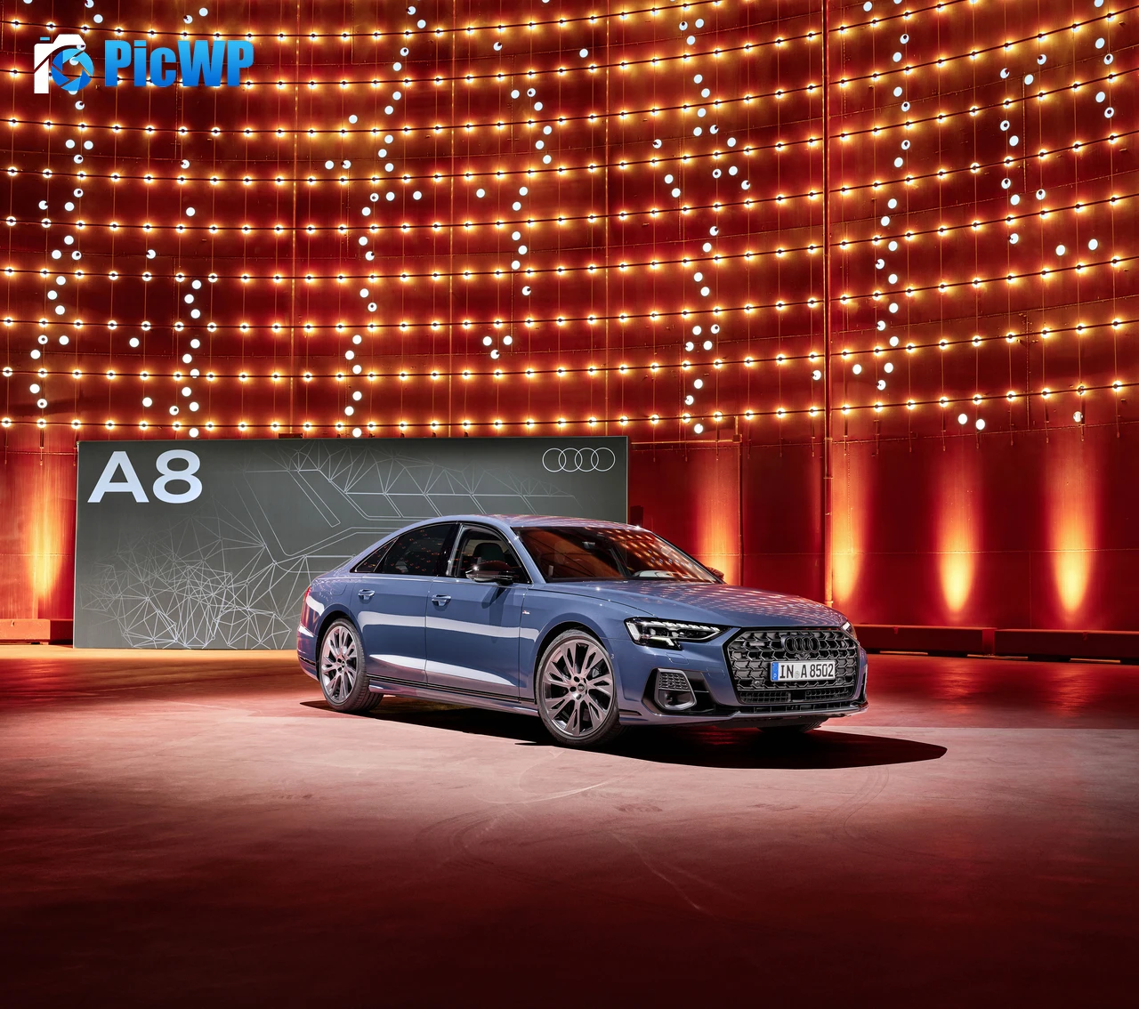 Audi A8 quattro S line 2021 4K PC Wallpaper